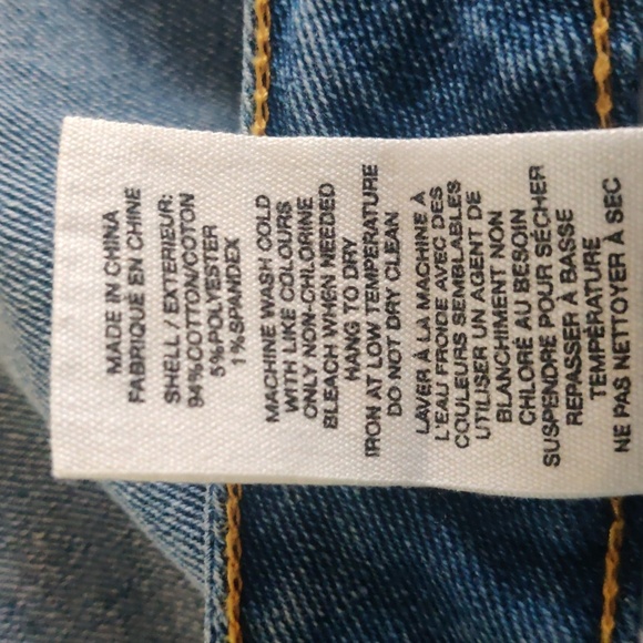 Anthropologie Avec Les Filles cropped high-waisted jeans Straight raw hem. - Picture 14 of 14